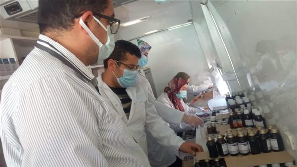 قافلة طبية بقرية