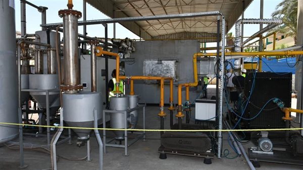 محطة التغويز اللاهوائي