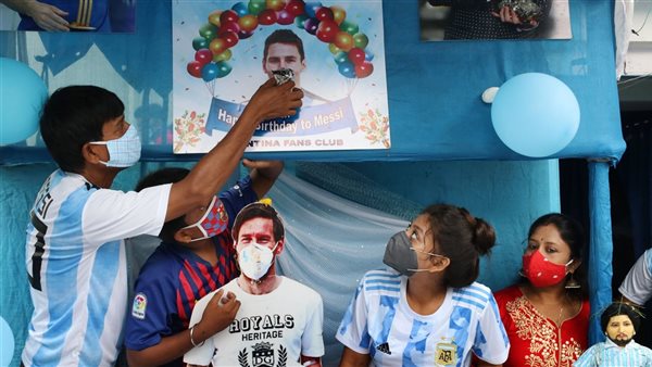 جانب من الاحتفالات