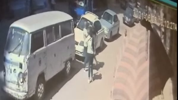 جانب من التعدي على