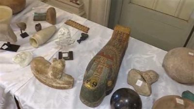 النائب العام يُشكل لجنة فنية لفحص القطع الأثرية المستردة من فرنسا