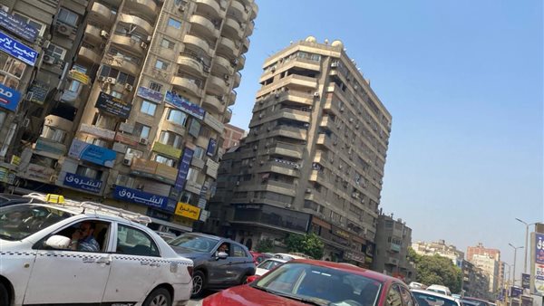 تكدس مروري بشارع