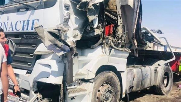 تهشم سيارة في حادث