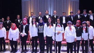 أصحاب الهمم وبراعم فصل البيانو فى حفل فني بأوبرا الإسكندرية