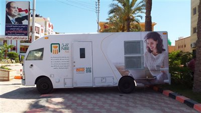 توفير سيارات ماكينات صراف آلي لرواد مدينة مصيف بلطيم (صور)