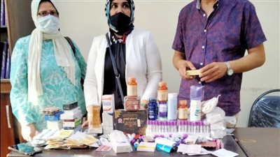 ضبط 22 ألف كمامة طبية بمصنع دون ترخيص في البحيرة