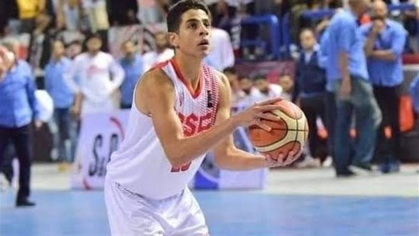 مهاب ياسر لاعب السلة