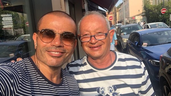 عمرو دياب ونجيب ساويرس