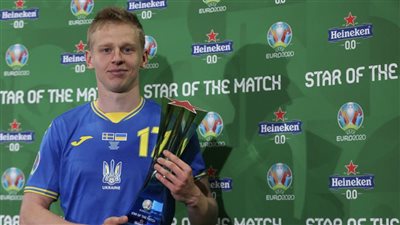 ‏زينشينكو الأفضل في مباراة أوكرانيا والسويد