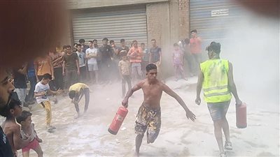 تحوّل إلى مأتم.. مصرع فتاة وإصابة العشرات إثر انفجار طفاية حريق بحفل زفاف في الدقهلية (صور)