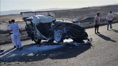 من بينهم رائد شرطة.. ننشر أسماء المتوفين في انقلاب سيارة بموكب محافظ البحر الأحمر