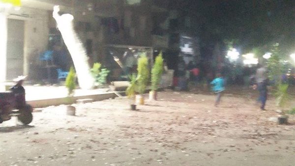 جانب من المشاجرة