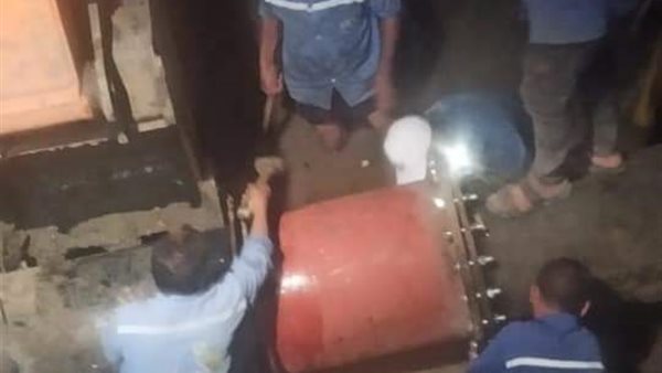 إصلاح خط المياه بسنورس