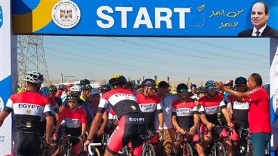 انطلاق المهرجان الرياضي الأول بالجلالة للاحتفال بذكرى 30 يونيو بمشاركة 1000 شاب وفتاة