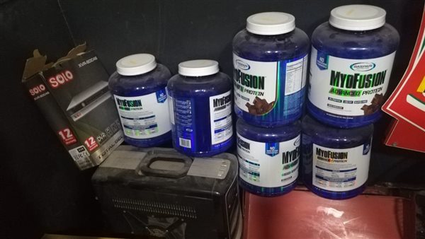 جانب من المضبوطات