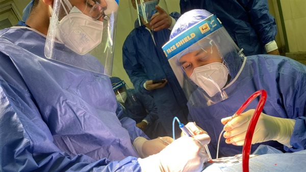 إنقاذ مسن بسوهاج