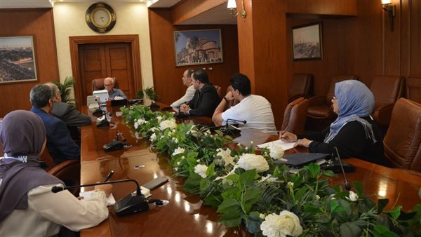 محافظ بورسعيد وقيادات