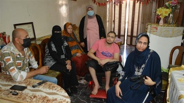 مصابان بمرض ضمور