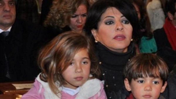 هالة صدقي وأطفالها
