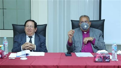 رئيس الطائفة يجتمع بالمجلس الإنجيلي العام وكليات اللاهوت الإنجيلية