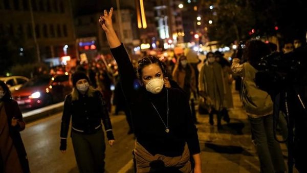 مظاهرات تركيا