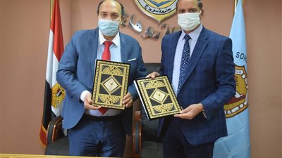 اعتماد أول معمل للتبريد والتكييف بجامعة سوهاج (صور)