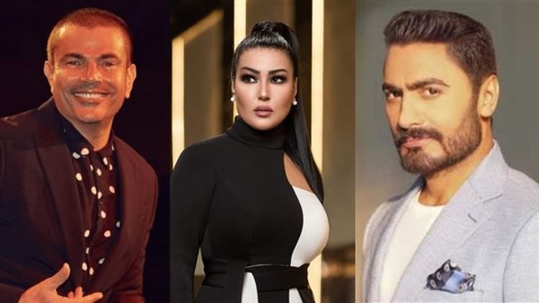 تامر حسني وسمية الخشاب