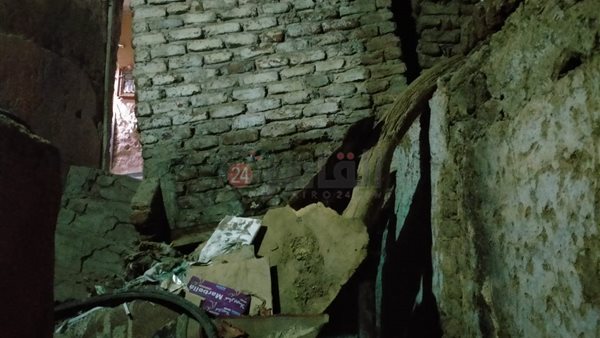 انهيار جزئي لمنزل