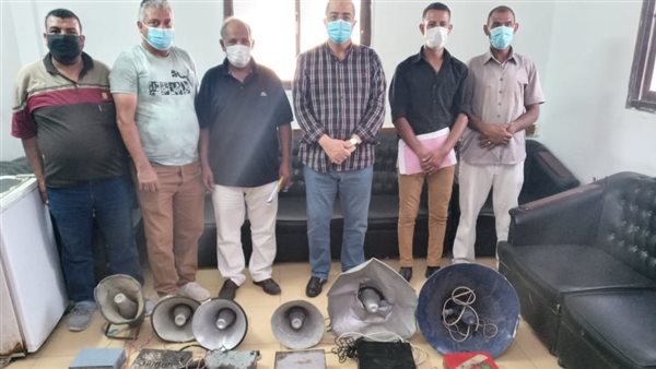 التحفظ على مكبرات