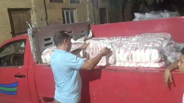 حملة تموينية في المنيا