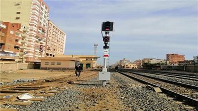 خروج برج إشارات التوضيب للسكة الحديد عن الخدمة بعد شهر من تطويره (خاص)