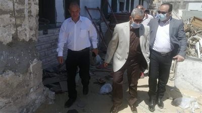 السكرتير العام يتابع أعمال تطوير مستشفى الصدر ببورسعيد (صور)