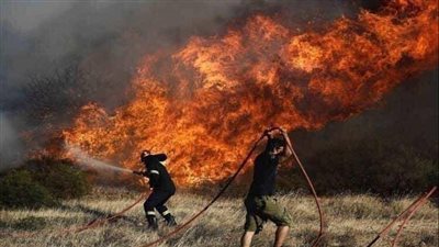 اليونان تكافح حرائق الغابات.. وحالة تأهب بسبب الحرارة المرتفعة