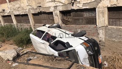 إصابة 8 أشخاص في حادث تصادم بالدقهلية