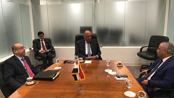  وزير الخارجية يلتقي