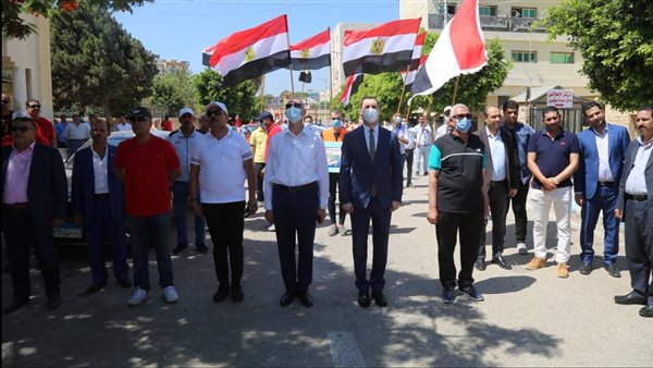 مسيرة حاشدة بكفر