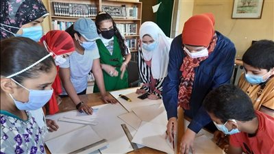 (إيمحوتب) بمكتبة الحضارة الإسلامية