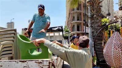 رفع 540 حالة إشغال طريق.. وإزالة 4 حالات تعدٍ على الأراضي الزراعية بالبحيرة