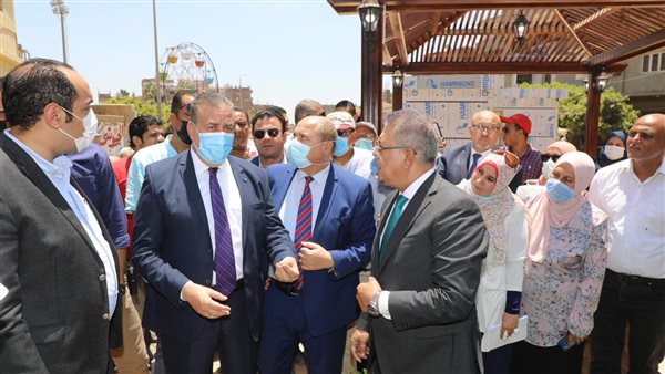 محافظ المنوفية ووفد