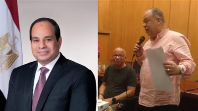 أشرف زكي يوجه الشكر للرئيس السيسي بعد دعم شريف دسوقي (فيديو)