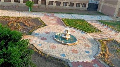 فيها حاجة حلوة.. مدرسة بالمنوفية تتحول لقطعة فنية بالجهود الذاتية وتصنيع المُعلمين