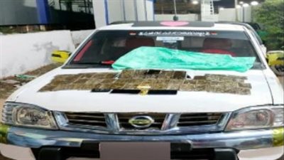 القبض على عاطلين بحوزتهما 50 طربة حشيش بالإسماعيلية