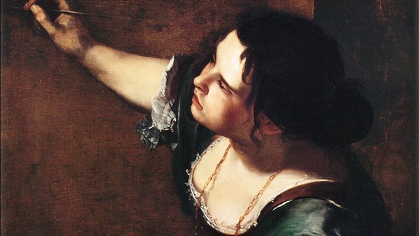 لوحة ذاتية للرسامة