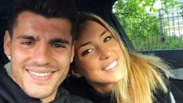 ألفارو موراتا وزوجته