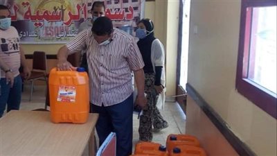 تطهير وتعقيم 86 لجنة امتحان لاستقبال الثانوية العامة في كفر الشيخ 