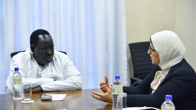 وزيرة الصحة: تنفيذ مشروعات صحية سنوية هدية من مصر إلى جنوب السودان