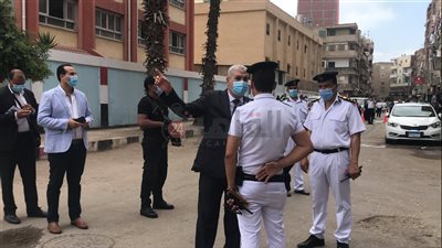 مدير أمن كفر الشيخ يتفقد تأمين لجان الثانوية العامة (صور)