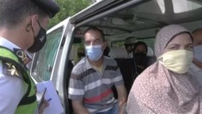 ضبط 7671 شخصًا لعدم الالتزام بارتداء الكمامات بالمحافظات