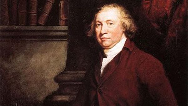 لوحة لإدموند بيرك