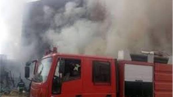 حريق عصارة قصب